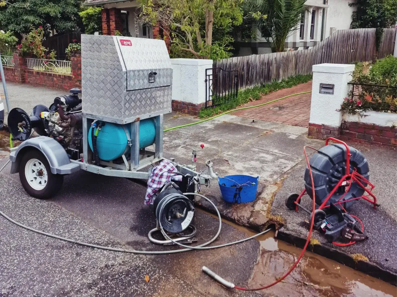 Plumbing repair work in Glenroy home