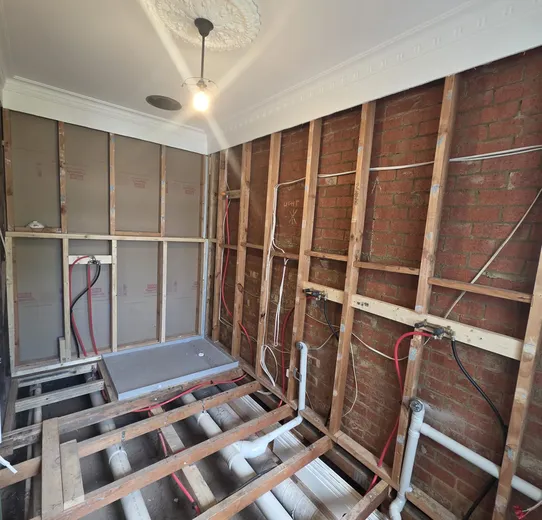 Roof plumbing work in Glenroy