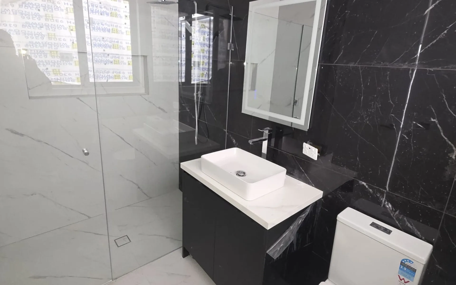 Renovation plumbing installation